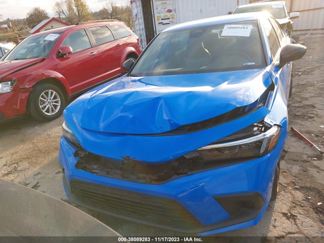 2022 HONDA CIVIC SPORT VIN: 19XFL2H8XNE021119