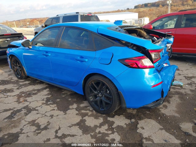 2022 HONDA CIVIC SPORT VIN: 19XFL2H8XNE021119