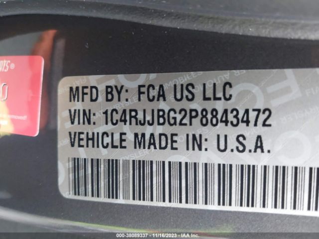 2023 JEEP GRAND CHEROKEE L 1C4RJJBG2P8843472 Photo 8