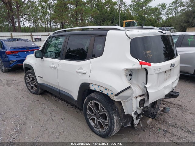 2017 JEEP RENEGADE LIMITED FWD VIN: ZACCJADB9HPF51156