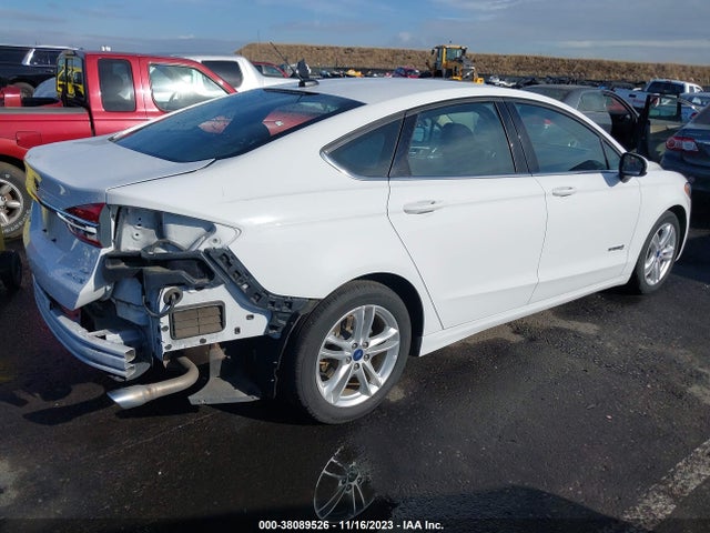 2018 FORD FUSION HYBRID SE VIN: 3FA6P0LU0JR111062