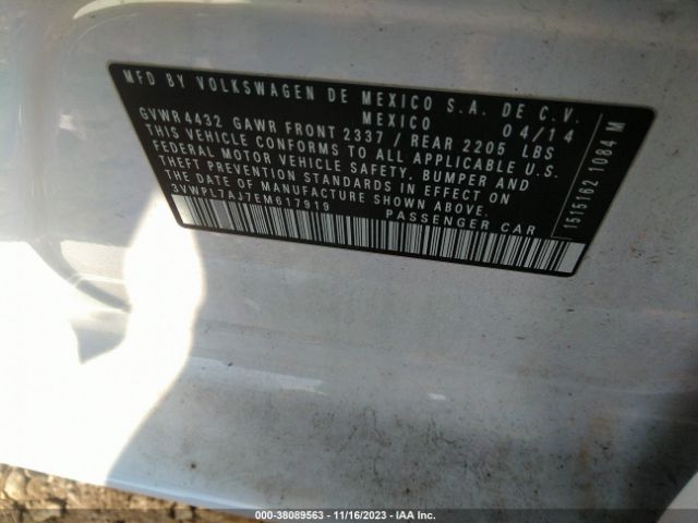 3VWPL7AJ7EM617919 Volkswagen Jetta Sportwagen 2.0l Tdi