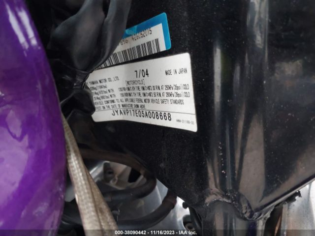 2005 YAMAHA XV1700 JYAVP17E05A008668 Photo 9