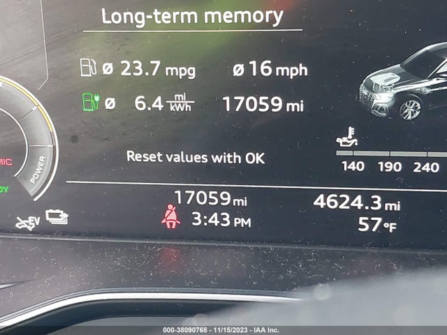 2023 AUDI Q5 PREMIUM PLUS 55 TFSI E S VIN: WA1E2AFY1P2083949