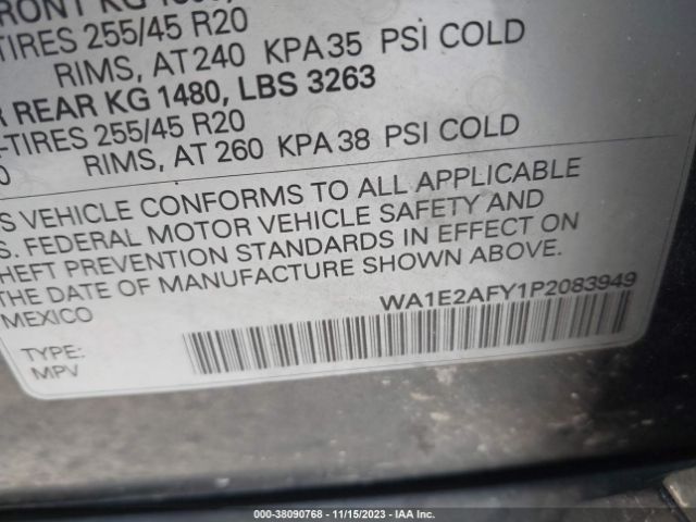 2023 AUDI Q5 WA1E2AFY1P2083949 Photo 8