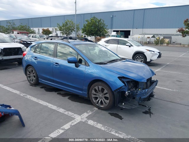2014 SUBARU IMPREZA 2.0I SPORT PREMIUM VIN: JF1GPAL66EH324262