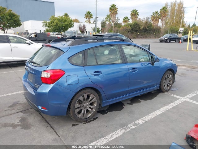 2014 SUBARU IMPREZA 2.0I SPORT PREMIUM VIN: JF1GPAL66EH324262