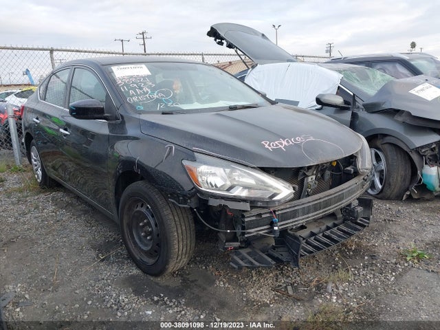2019 NISSAN SENTRA S VIN: 3N1AB7AP6KY257002