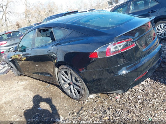Tesla Model S Plaid Tri Motor All-wheel Drive 2021 5YJSA1E69MF443165 Image 3