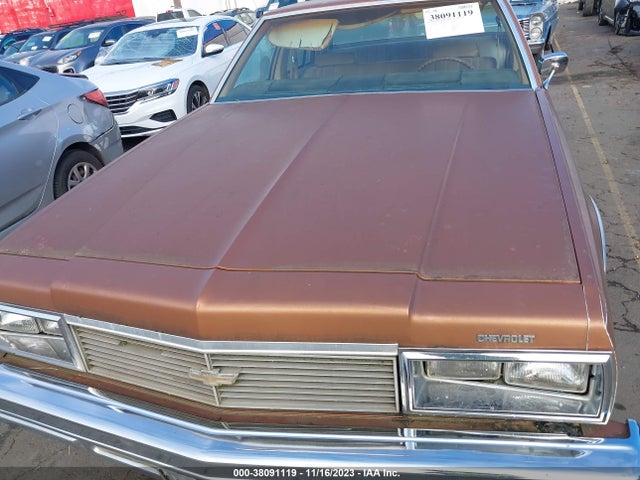 1979 CHEVROLET IMPALA VIN: 1F69G9C107211