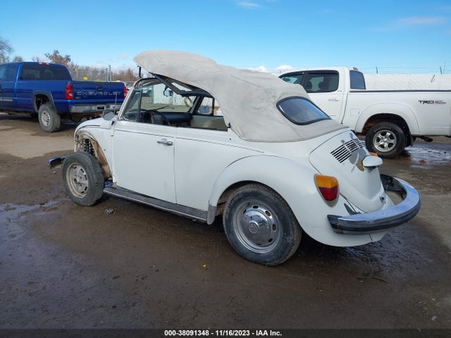 1979 VW BEETLE SUPER VIN: 1592012460