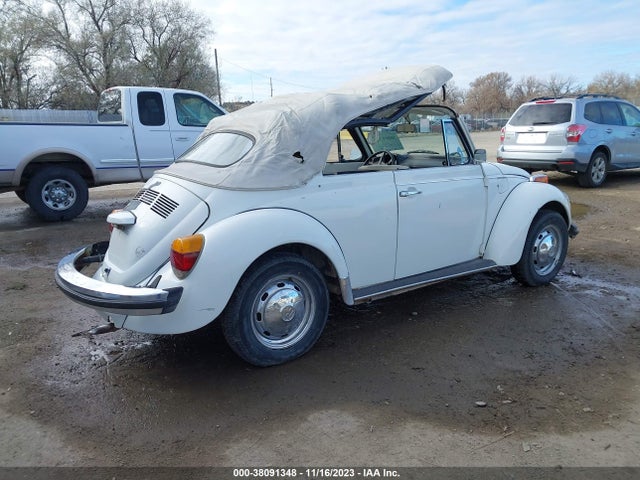 1979 VW BEETLE SUPER VIN: 1592012460
