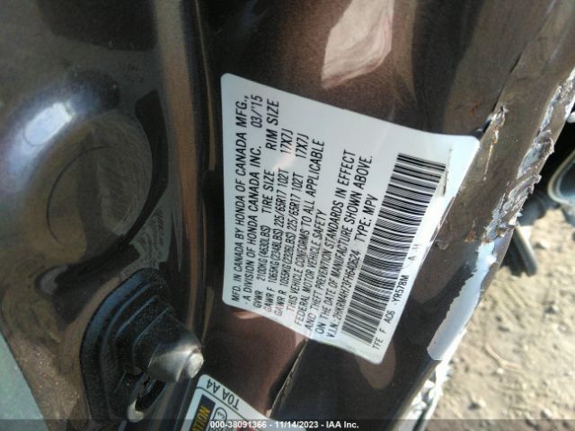 2HKRM4H73FH640624 Honda Cr-v Ex-l