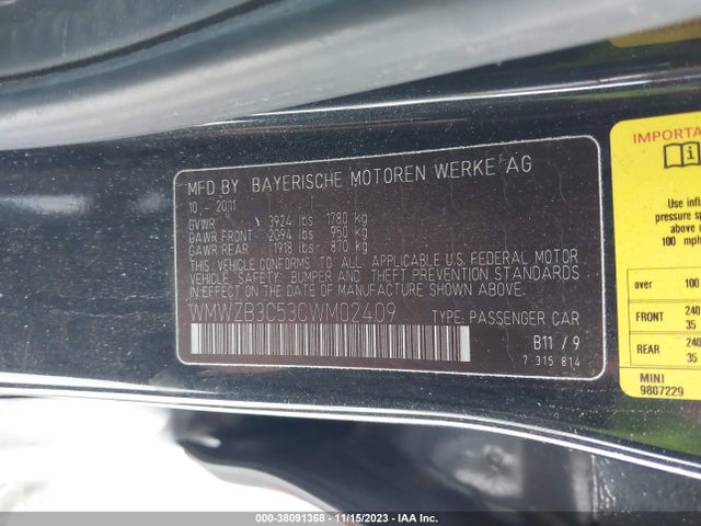2012 MINI COOPER COUNTRYMAN WMWZB3C53CWM02409 Photo 8