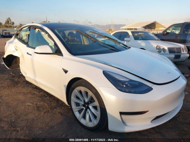 Auction sale of the 2021 Tesla Model 3 Standard Range Plus Rear-wheel Drive, vin: 5YJ3E1EA6MF097928, lot number: 38091495