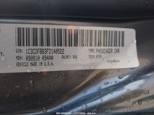 1C3CDFBB3FD140522 Dodge DART SXT
