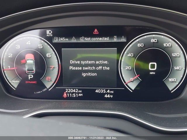 WA1FAAFY5N2015853 Audi Q5 Prestige 45 Tfsi S Line Quattro S Tronic