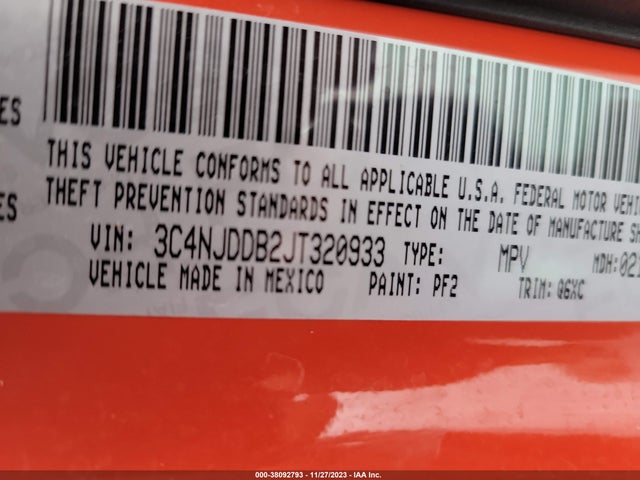 Jeep Compass Trailhawk 4x4 2018 3C4NJDDB2JT320933 Image 9
