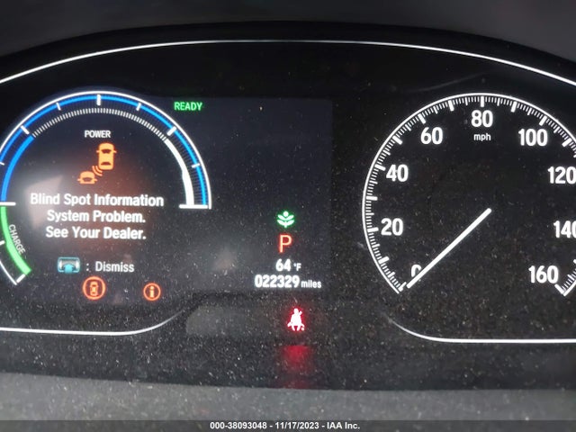 2022 HONDA INSIGHT EX VIN: 19XZE4F53NE016677
