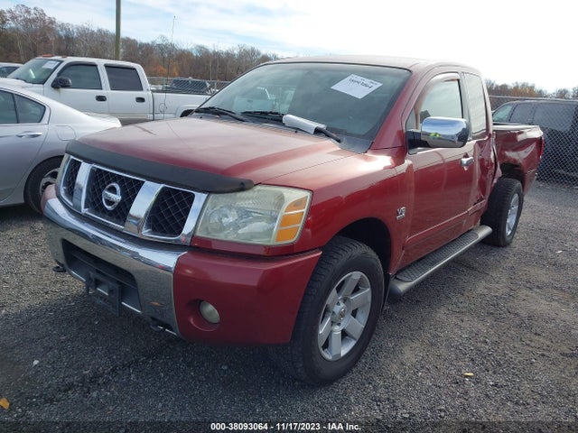 2004 NISSAN TITAN LE VIN: 1N6AA06B14N528808