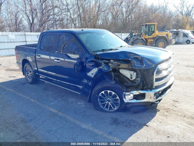 Auction sale of the 2016 Ford F-150 Xlt, vin: 1FTEW1EF0GFB10187, lot number: 38093566