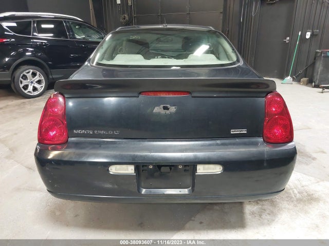 2007 CHEVROLET MONTE CARLO LT VIN: 2G1WK15K079215780