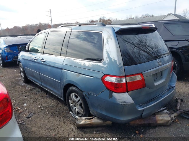2005 HONDA ODYSSEY EX-L VIN: 5FNRL38665B057417