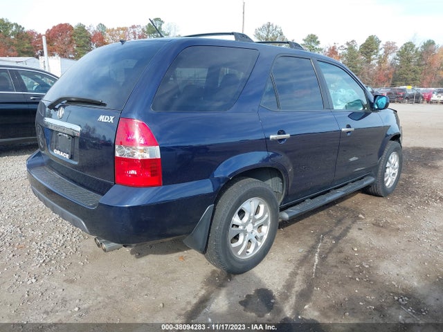 2003 ACURA MDX TOURING PKG W VIN: 2HNYD18883H529567
