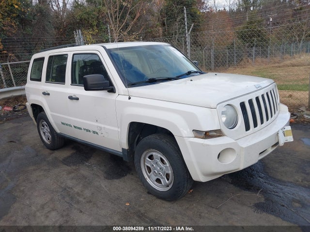 2008 JEEP PATRIOT SPORT VIN: 1J8FF28W38D588809