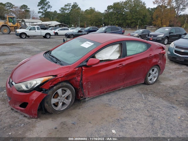 2012 HYUNDAI ELANTRA GLS (ULSAN PLANT) VIN: KMHDH4AE5CU289476