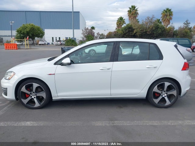 3VW4T7AUXFM009861 Volkswagen GOLF GTI S