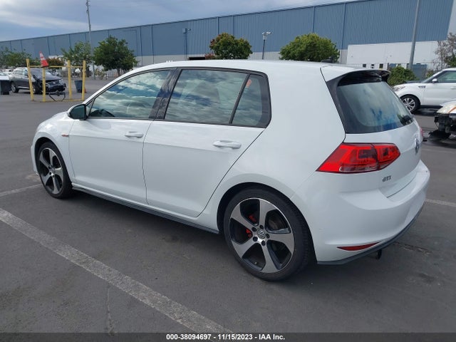 3VW4T7AUXFM009861 Volkswagen GOLF GTI S