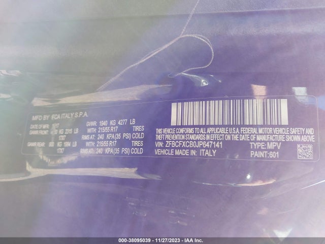 2018 FIAT 500X ZFBCFXCB0JP647141 Photo 8