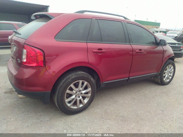 2014 FORD EDGE SEL VIN: 2FMDK4JC5EBA37655