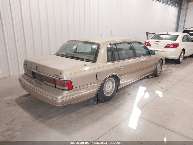 1989 LINCOLN CONTINENTAL VIN: 1LNLM9740KY731106