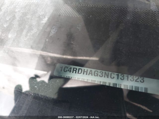 1C4RDHAG3NC131323 Dodge Durango Sxt Rwd