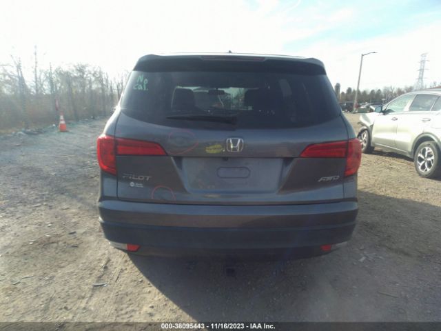 5FNYF6H83GB104900 Honda Pilot Ex-l