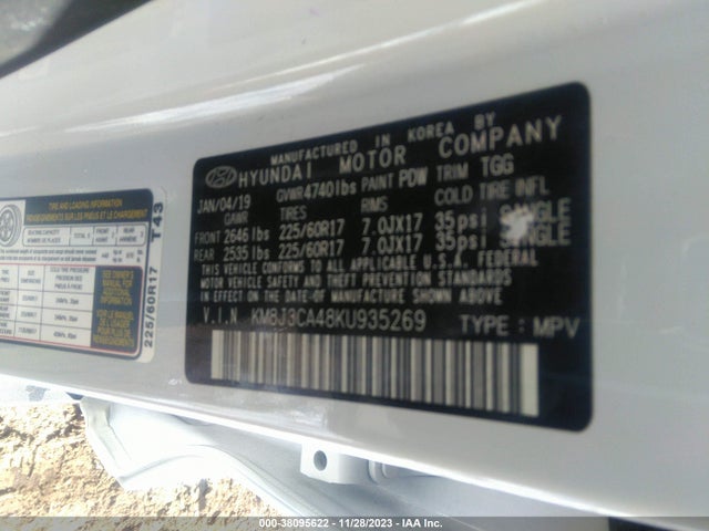 Hyundai Tucson Value 2019 KM8J3CA48KU935269 Image 9