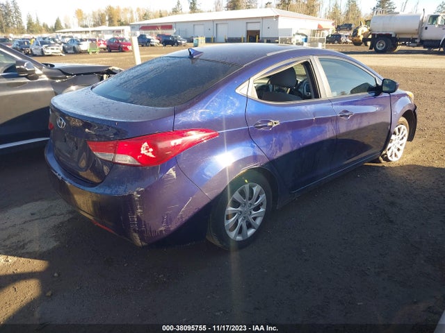 2011 HYUNDAI ELANTRA GLS VIN: 5NPDH4AE0BH030679