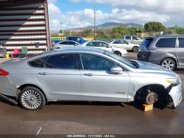 3FA6P0RU4ER357609 Ford Fusion Hybrid Titanium