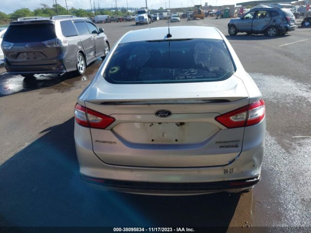 3FA6P0RU4ER357609 Ford Fusion Hybrid Titanium
