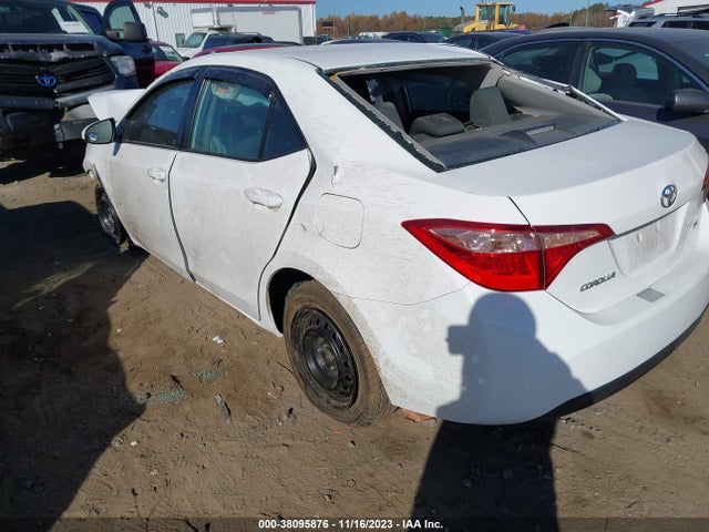 2018 TOYOTA COROLLA LE VIN: 2T1BURHE0JC983772