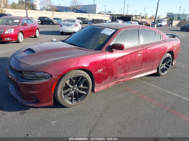 2019 DODGE CHARGER SCAT PACK RWD VIN: 2C3CDXGJ3KH756692