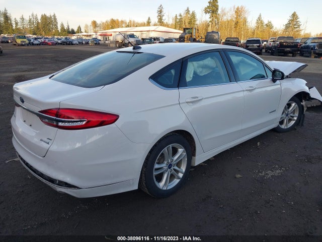 2018 FORD FUSION HYBRID SE VIN: 3FA6P0LU9JR173141