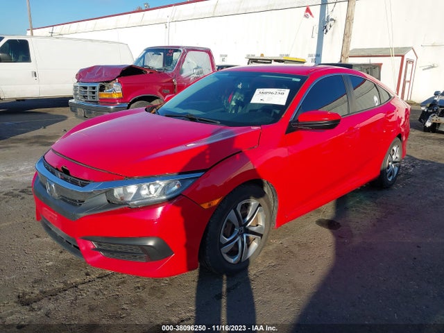 Honda Civic Lx 2017 2HGFC2F57HH516915 Image 2