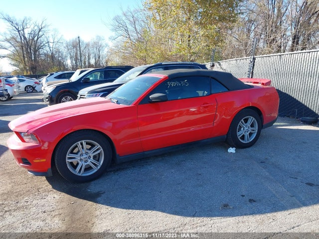 2012 FORD MUSTANG V6 VIN: 1ZVBP8EM5C5207003