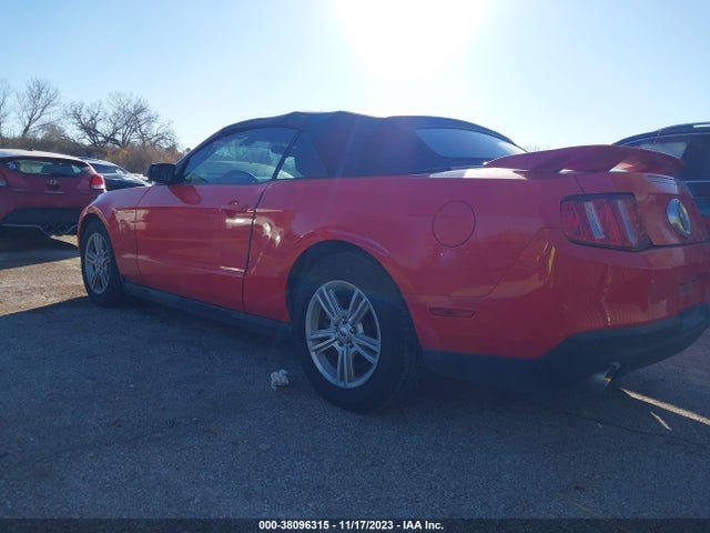 2012 FORD MUSTANG V6 VIN: 1ZVBP8EM5C5207003