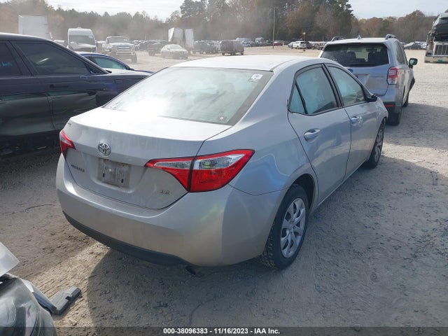 2016 TOYOTA COROLLA LE VIN: 2T1BURHE6GC631689