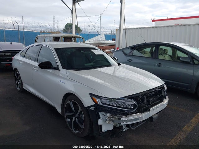 2022 HONDA ACCORD HYBRID SPORT VIN: 1HGCV3F28NA024087