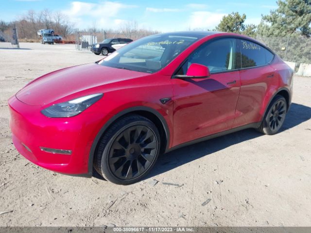 7SAYGAEE2PF856553 Tesla Model Y Awd/long Range Dual Motor All-wheel Drive